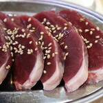 大衆ホルモン 宮下商店 - 豚ハツ