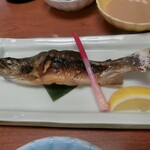 東屋 - 岩魚の塩焼き