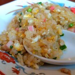 横浜ラーメン - パラ、ハラ、フワ、シットリ、チャーハンの心地良い食感がすべて味わえます。やっぱ横浜ラーメンさんのチャーハンは美味しいです。