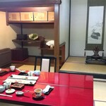 観鹿荘 - 朝食をとった部屋