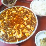中国料理 雪梅 - 麻婆豆腐ランチ大盛り