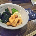 Ueno mitsuya - ホヤ　白ワイン