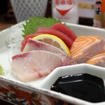 徳田酒店 - 魚・おまかせ３種盛り