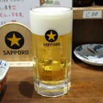 徳田酒店 - サッポロ生ビール