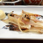 徳田酒店 - エイヒレ炙り