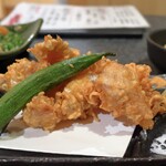 ふぐ屋とら乃介 - 皮の唐揚げ