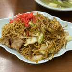 叶や - 2020年9月。ソース焼きそば650円。