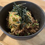 そうめん屋はやし - そぼろ玄米ご飯