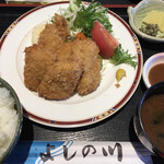 レストランよしの川 - 2020/9/21   ヘレカツ定食　　1000円外税