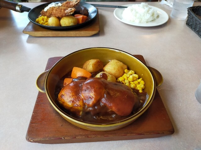 レストラン ケルン 赤井川 ハンバーグ 食べログ