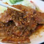 味の店　こだま食堂 - たっぷりの刻みニンニクです