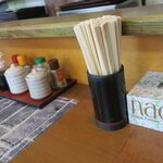 味の店　こだま食堂 - 卓上です