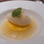 トラットリアビコローレヨコハマ - ＂和梨のデザート＂
      ※メニューに無し
      和梨のババロア・和梨のスープ・和梨のソルペ
