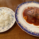 サンマロン - タンシチュー@1,800円(税込)+ライス@200円(税込)