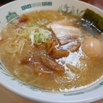 Hidakaya - エビ塩ラーメン550円