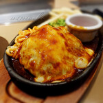 やよい軒 - 4種のチーズハンバーグ