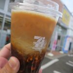 味の店　こだま食堂 - 食後にセブンのアイスコーヒー飲みました　L