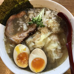 中華そば JUN-CHAN - 煮干しワンタン麺　味玉