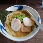 我流麺舞 飛燕 - 鶏白湯醤油(750円)