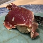 第三春美鮨 - “戻り鰹”　備長炭炙り　一本釣り　6kg　宮城県気仙沼