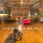 Cafe,Dining&Bar 104.5 - 長テーブルハイカウンター2020