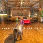 cafe,Dining&Bar 104.5 - 長テーブルハイカウンター2020