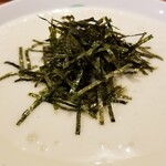 麺屋 六感堂 - アワビのエスプーマヌードル