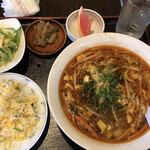 Chuukaryouri Tatsukichi - 酸辣湯麺ランチ　750円