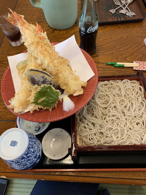 海老の大きい店 そば処 砂場 神栖市その他 そば 食べログ
