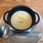 VERMICULAR RESTAURANT THE FOUNDRY - 焼きとうもろこしの冷製スープ