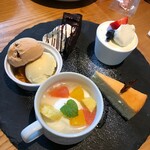 ピピン　カフェ - デザートプレート