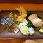 よね吉 - 〆鯖、青柳、蛸、アラ