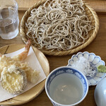 まん作 - えび天せいろそば♬︎ 1350円