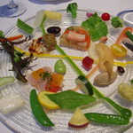 OTTO SETTE - 地元野菜の前菜サラダ仕立て