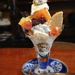 Ichou no ki - マスカルポーネと餡子パフェ