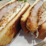 居酒屋まさる - カツサンド（２）