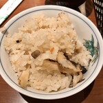 下桂茶屋 月波 - 松茸ごはん