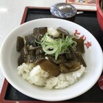 ラーメンとん太 - 茎わかめごはん