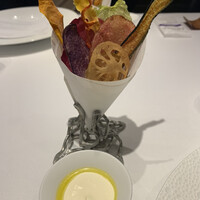 レフェルヴェソンス - 野菜ブーケと豆腐サワークリーム