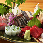 くいしん坊 - 刺身の盛り合わせ
