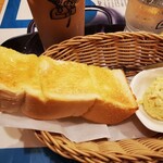 コメダ珈琲店 - トースト、手作りたまごペースト