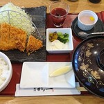 Niigata Katsu Ichi - 極上熟成ロースかつ定食〈ロース160g〉