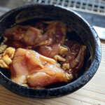 ろばたやき山ろく - 地鶏たれ