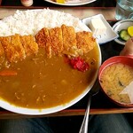 民宿 しをみ食堂 - カツカレー900円