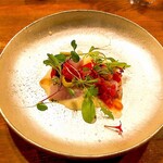タワラ - 鮮魚とトマトのサラダ