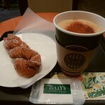 TULLYS COFFEE - コーヒーツイスト、ラテ