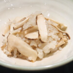傳 - 岩手産松茸の土鍋炊込みご飯