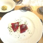 La Brianza - 本マグロ、赤ワインとも合うわ～