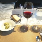 La Brianza - トスカーナサンジョベーゼの赤ワイン。ソムリエさんに選んでいただきました。