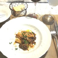 La Brianza - マグロなのにビーフのような濃厚さ、選んでいただいたワインともとても合うおいしい。